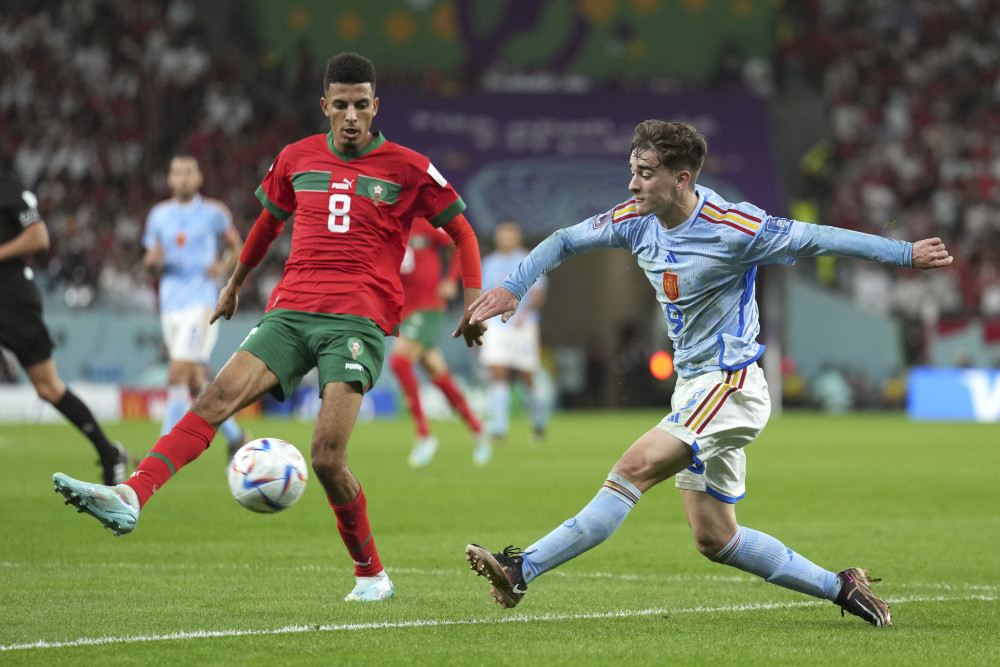 PG游戏下载-智利逆转摩洛哥，加维高光表现