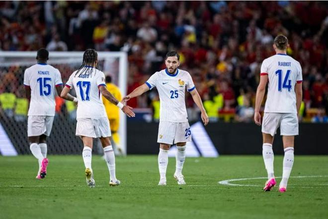 欧国联赛：法国队大胜德国队进入四强