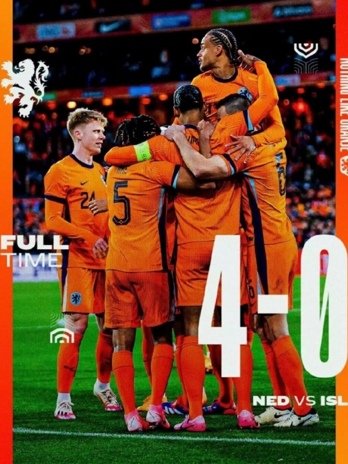 关于欧预赛小组赛:荷兰队遭遇不利战况的信息