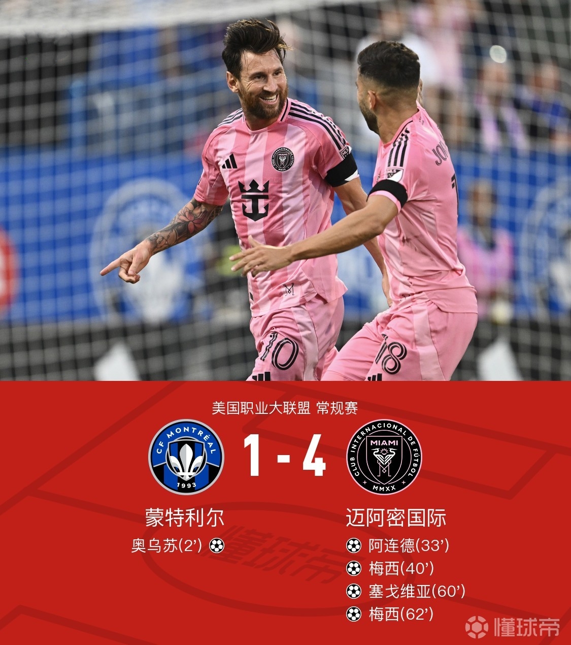 梅西持续火力全开，带领球队赢球的简单介绍