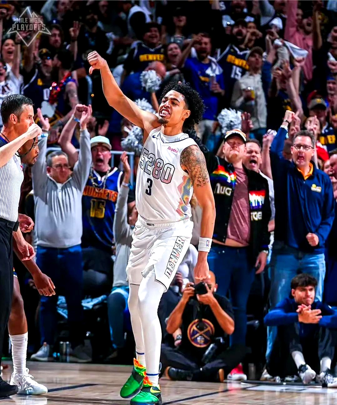 PG电子娱乐-掘金险胜马刺，戈贝尔高光表现